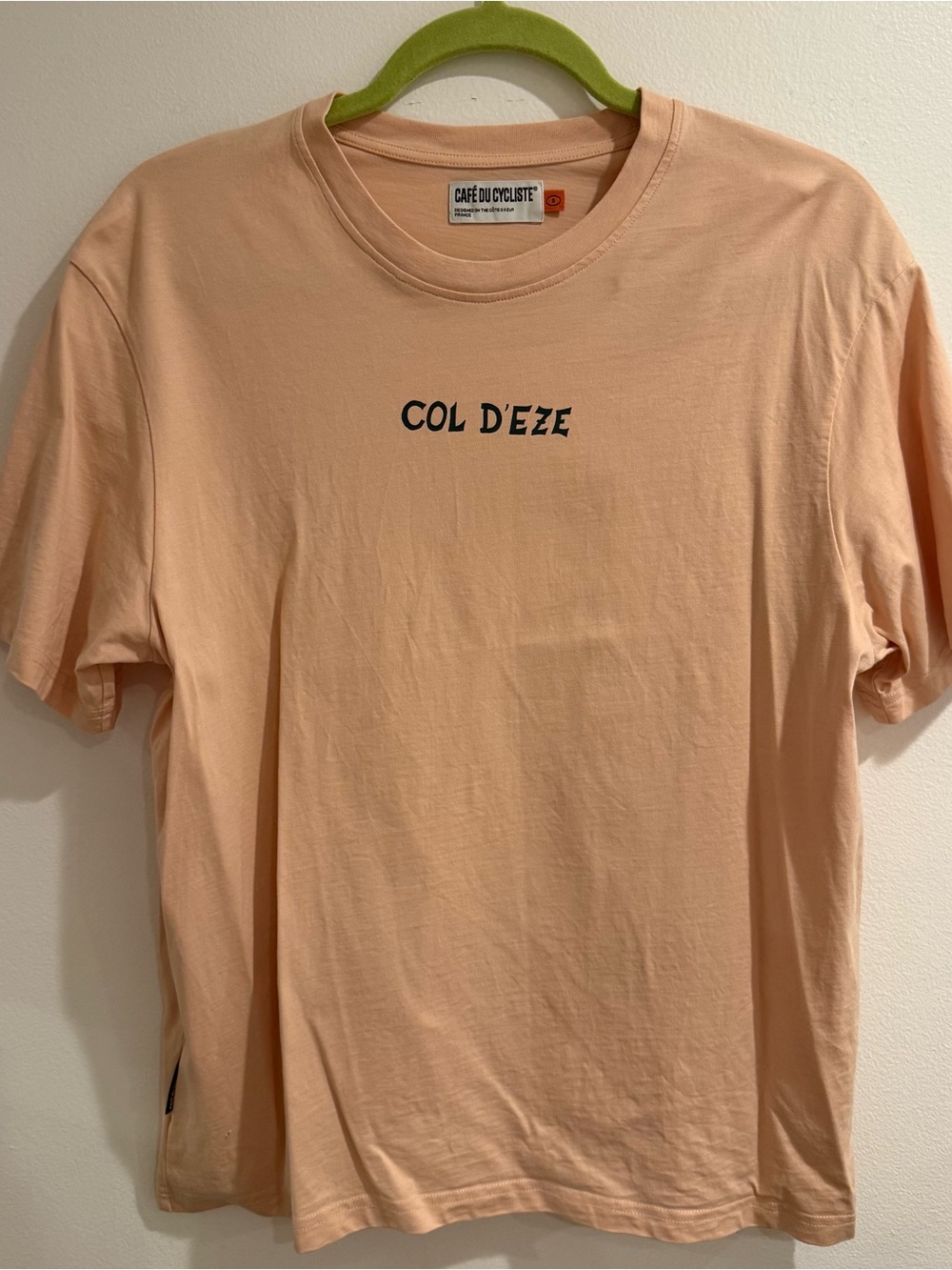 Café du Cycliste Col d'Eze Unisex Cotton Tee